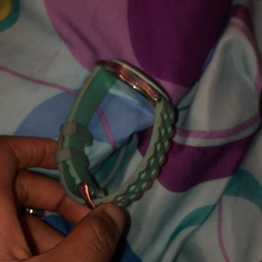 Mint Green Watch.